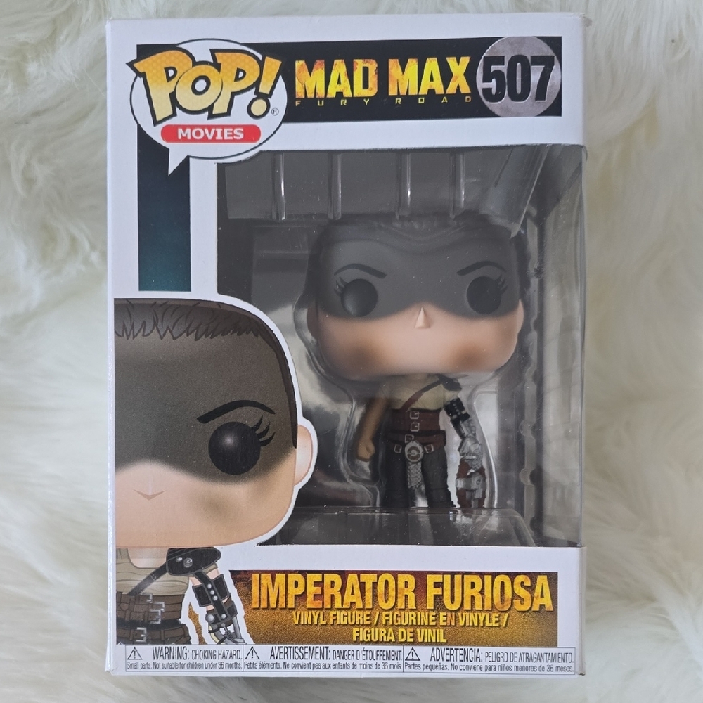 Funko Mad Max Imperator Furiosa Figure - Black and Gray